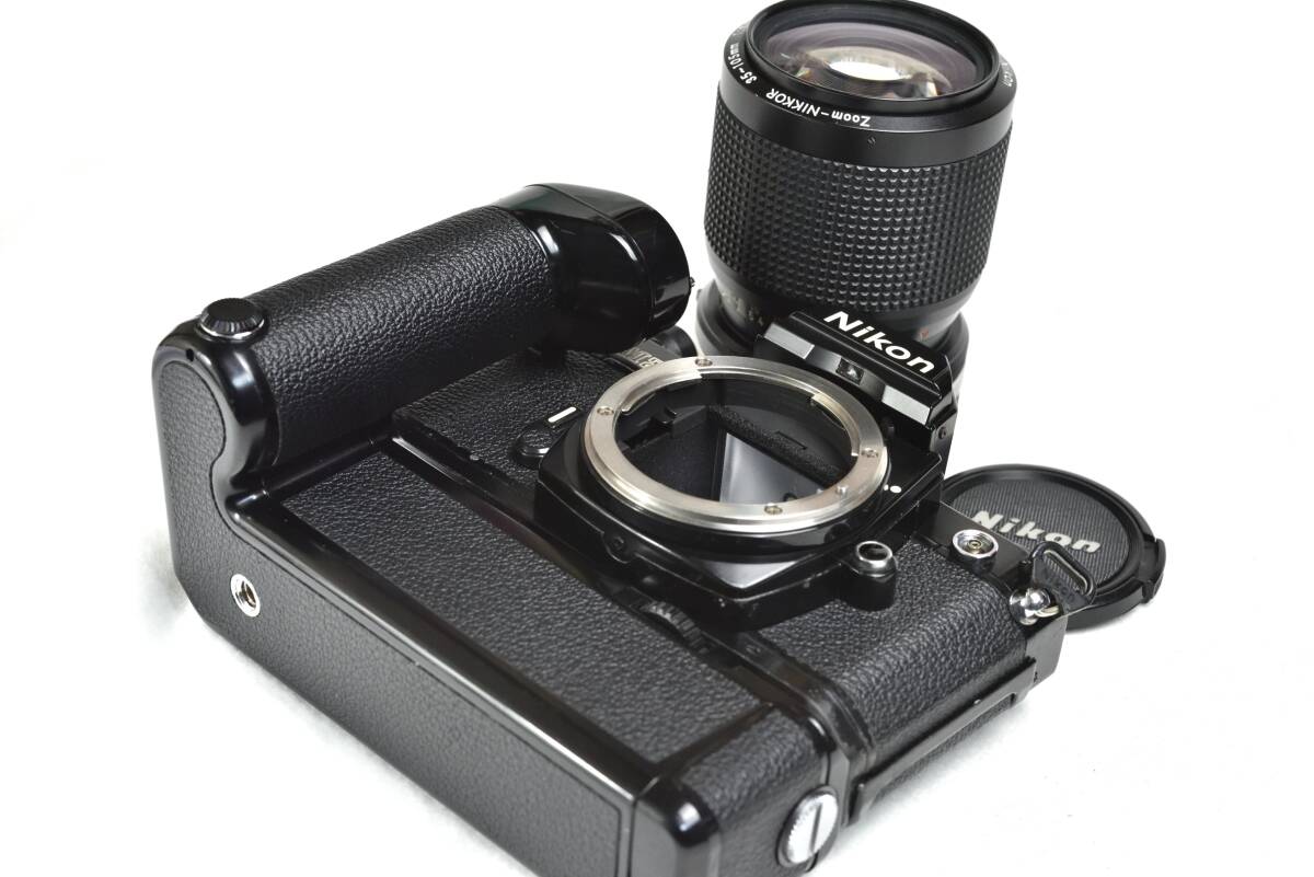 整備済み】Nikon ニコン New FM2 ブラック前期型とズームレンズ