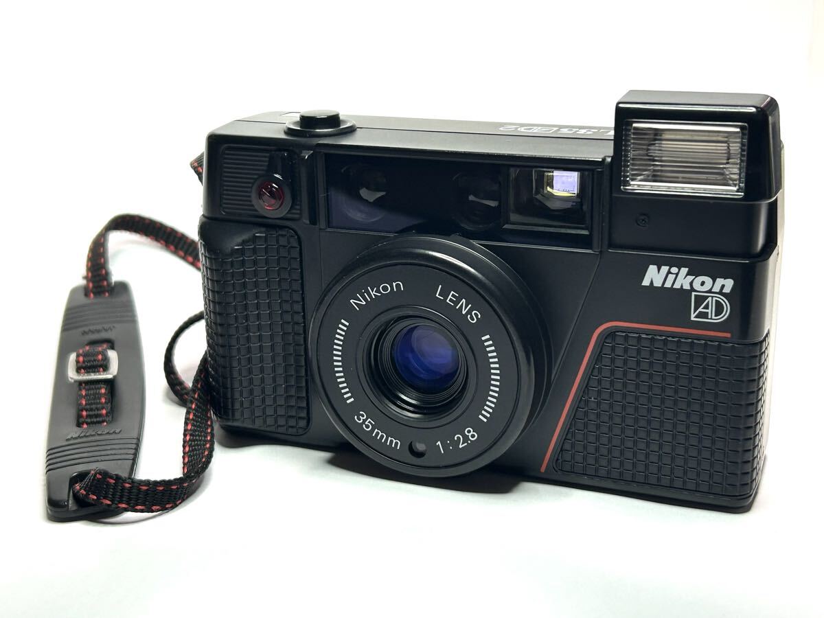 動作品】 Nikon L35AD2 コンパクトフィルムカメラ ニコン L35AD