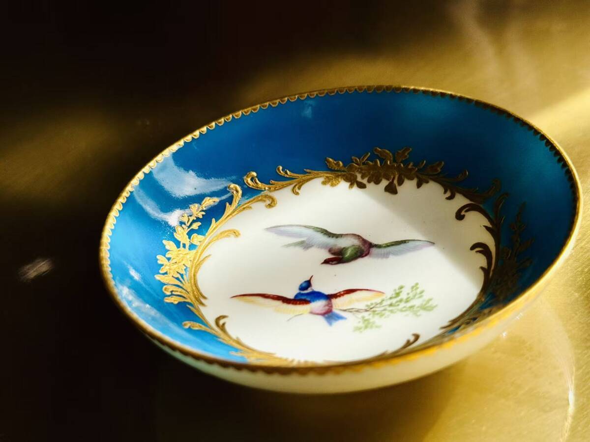 新春出品セーブル Sevres・ヴァンセンヌ磁器「ブルーセレステ地 売れ筋