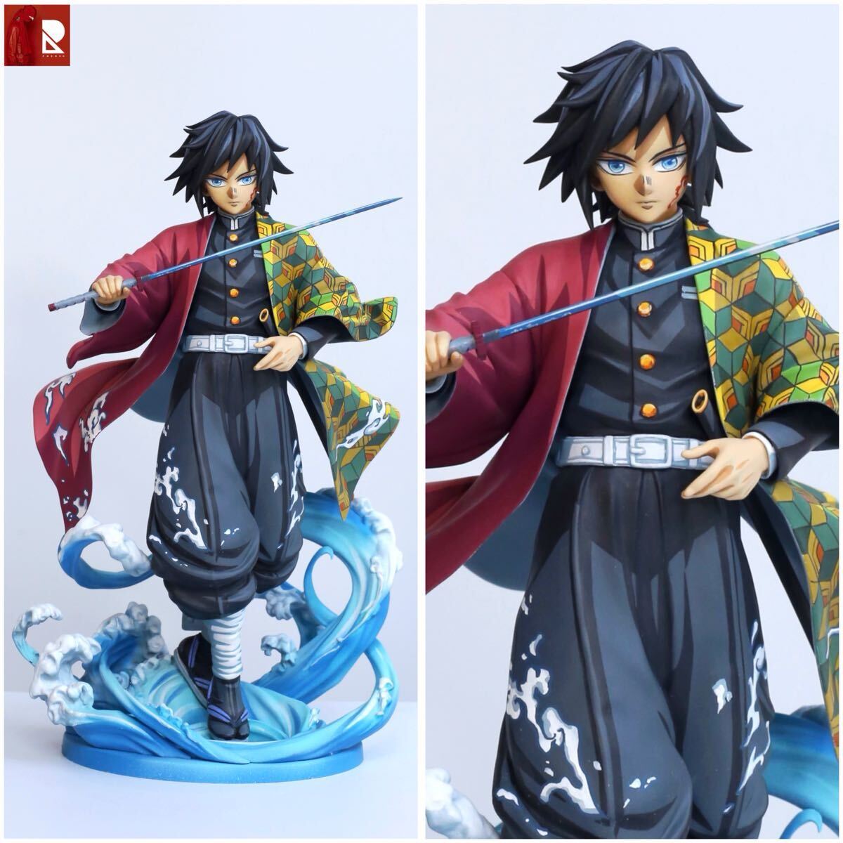 鬼滅の刃 オンライン 冨岡義勇 リペイント 二次元彩色2D 1/8スケール