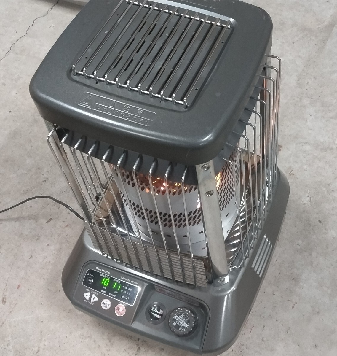 業務用石油ファンヒーター ダイニチ FM-195N ブルーヒーター 完動品