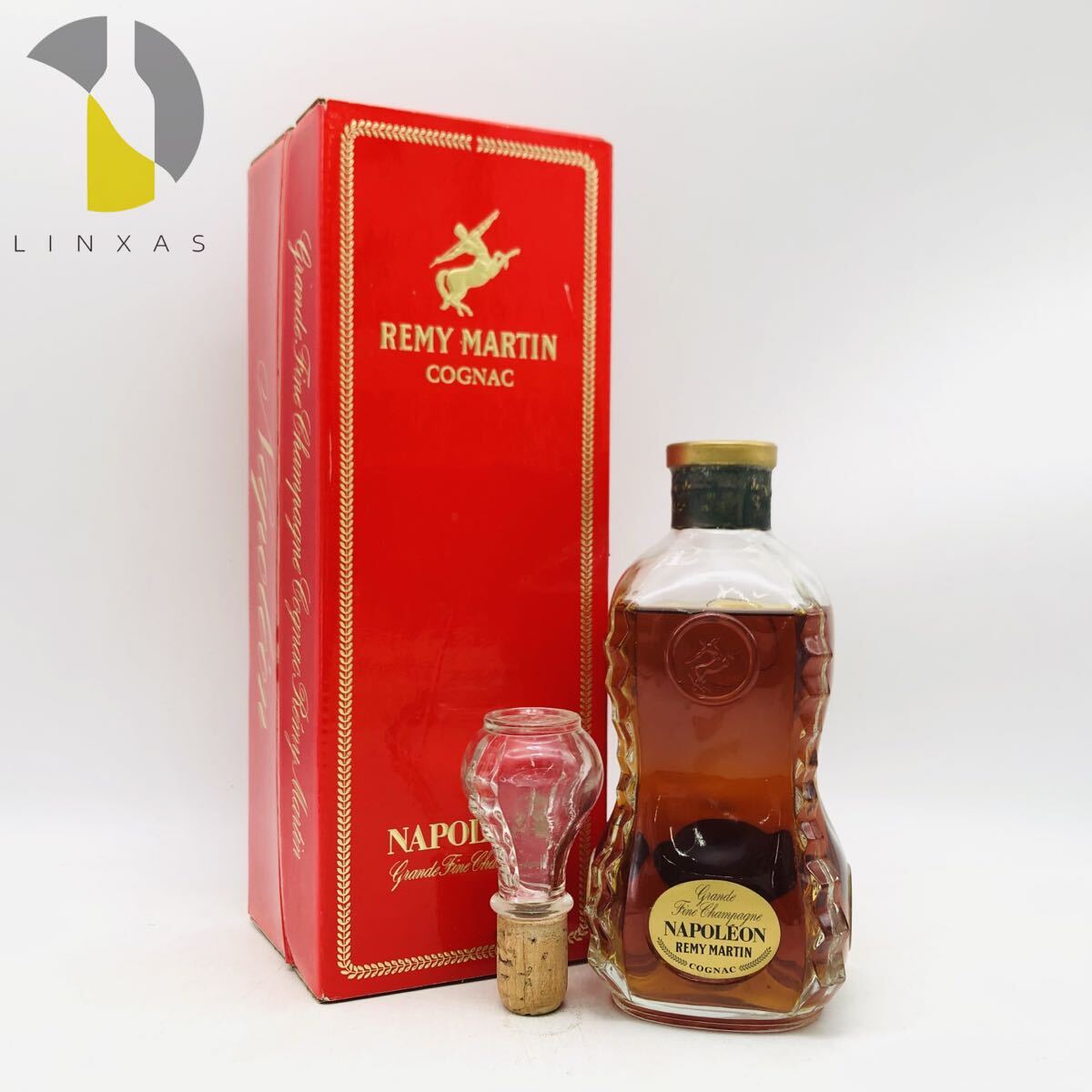 1円 古酒 レミーマルタン ナポレオン カラフェ 箱 替栓付 700ml 40