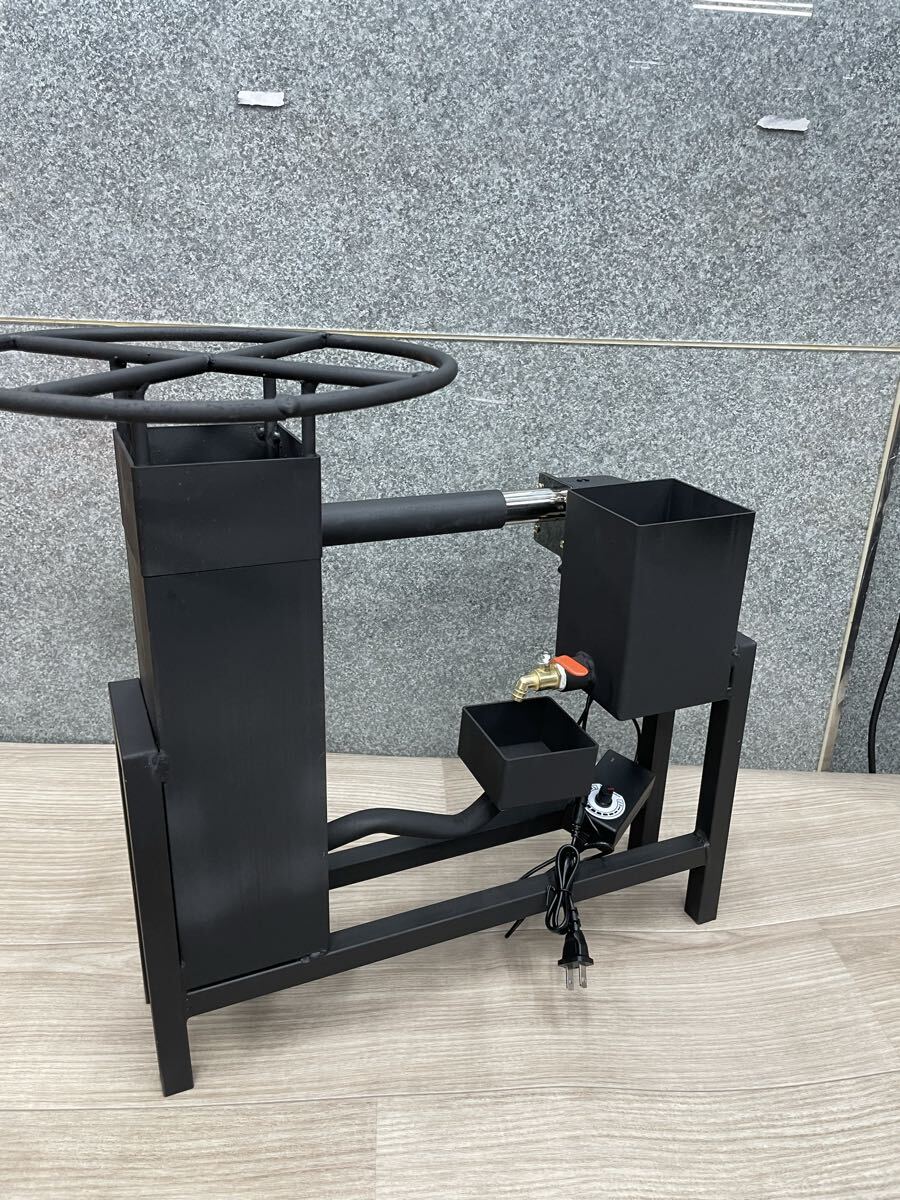 廃油ストーブ ロケットストーブ 送風機と五徳付いています 廃油