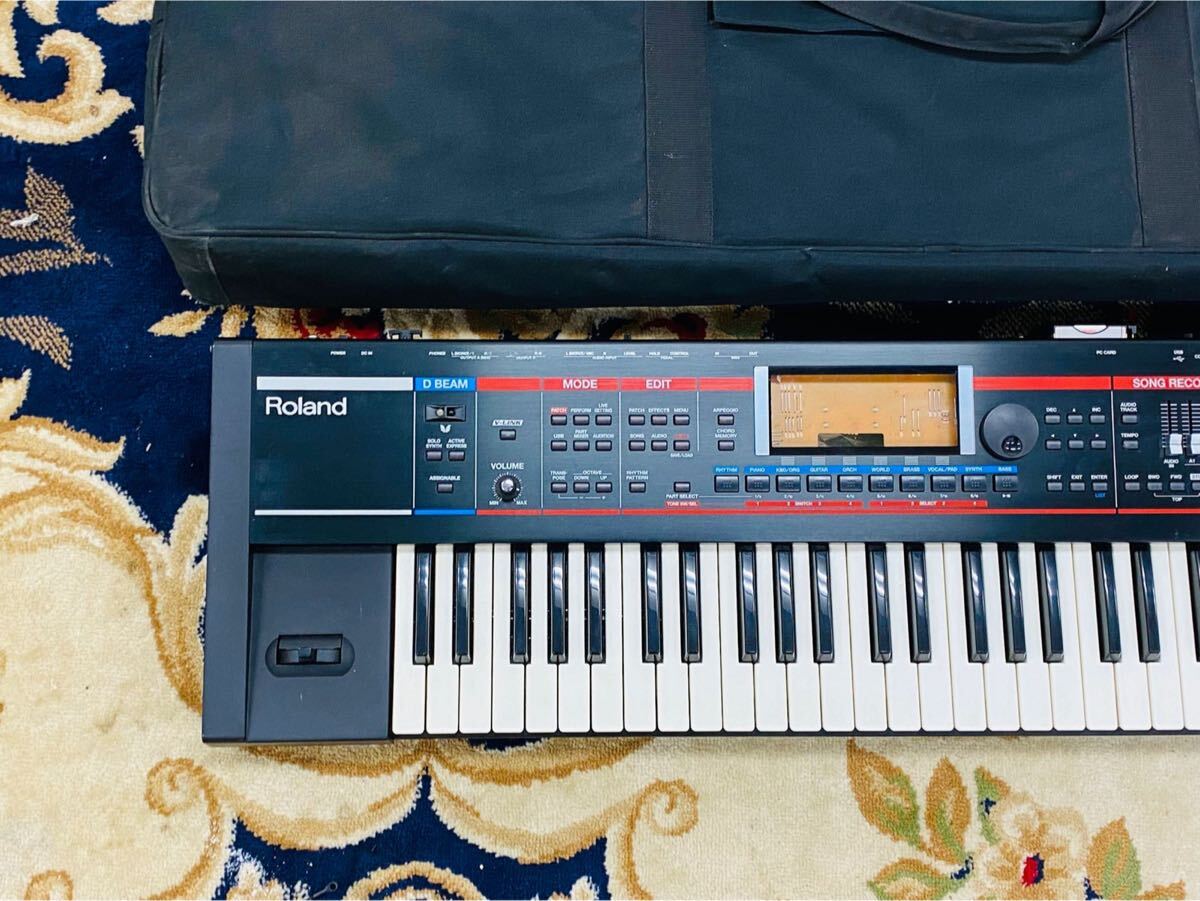 Roland シンセサイザー JUNO-Gi ローランド ケース付 ジャンク 楽天
