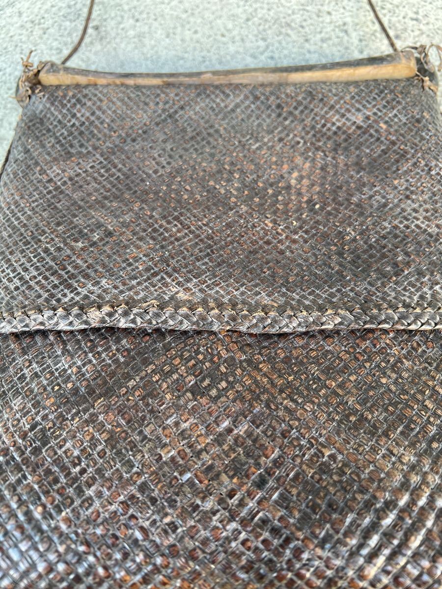 インドネシア フィリピン ルソン アジア バッグ 竹製 古道具 民藝 古民