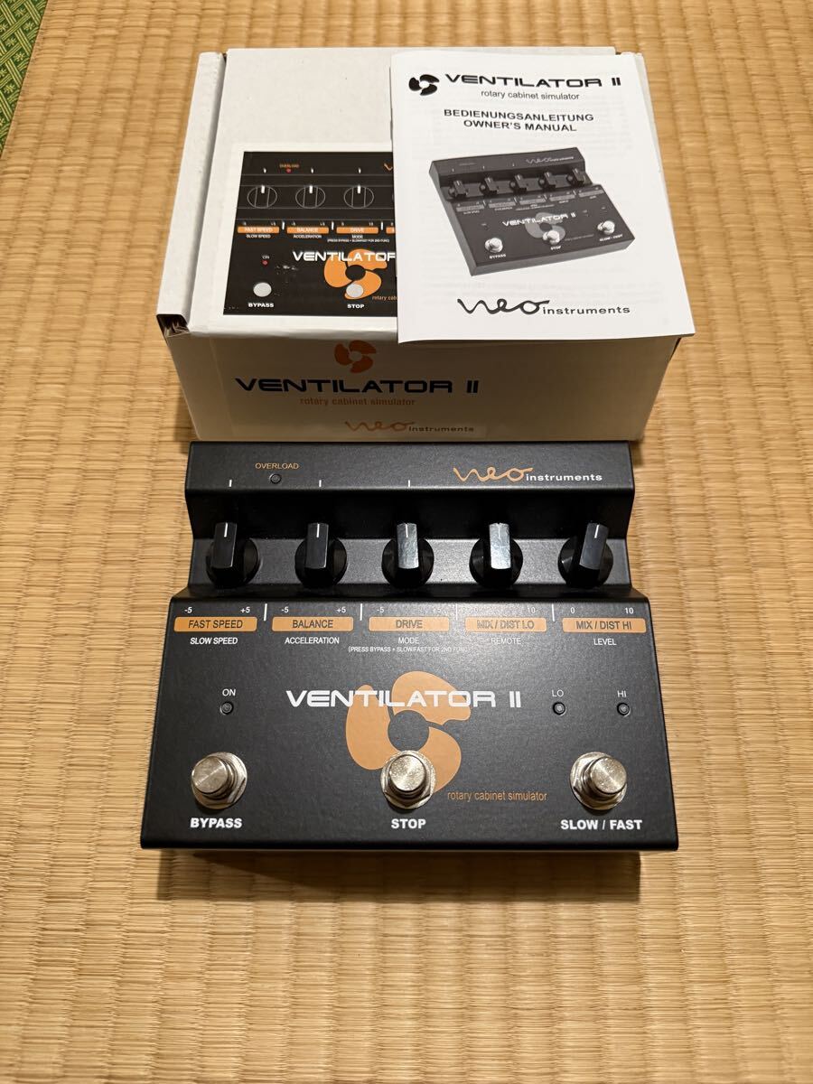 Neo instrument Ventilator Ⅱ ロータリーシミュレーター エフェクター