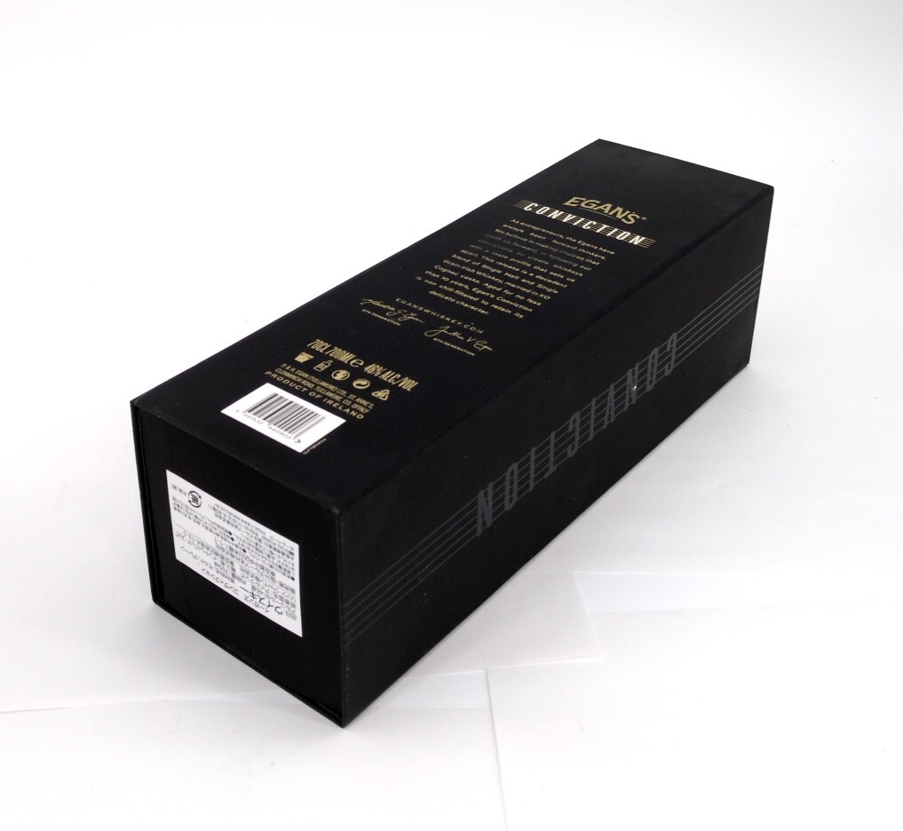 ウイスキー EGAN'S CONVICTION 10年 700mL 46% アイリッシュ 未開栓