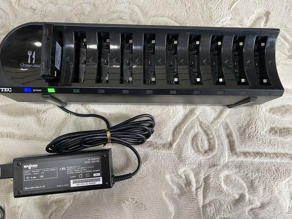 東芝テック TEC HTL-200バッテリー充電器 JDK-200-1-R