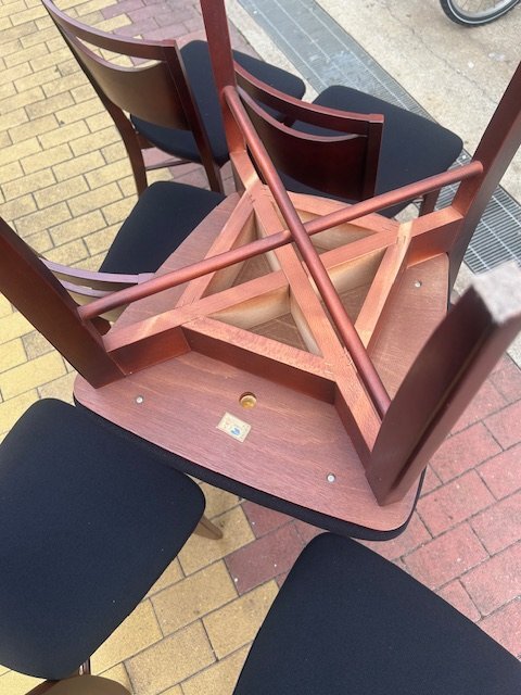 ☆イス☆椅子☆ダイニングチェア☆店舗用☆居酒屋☆7脚セット