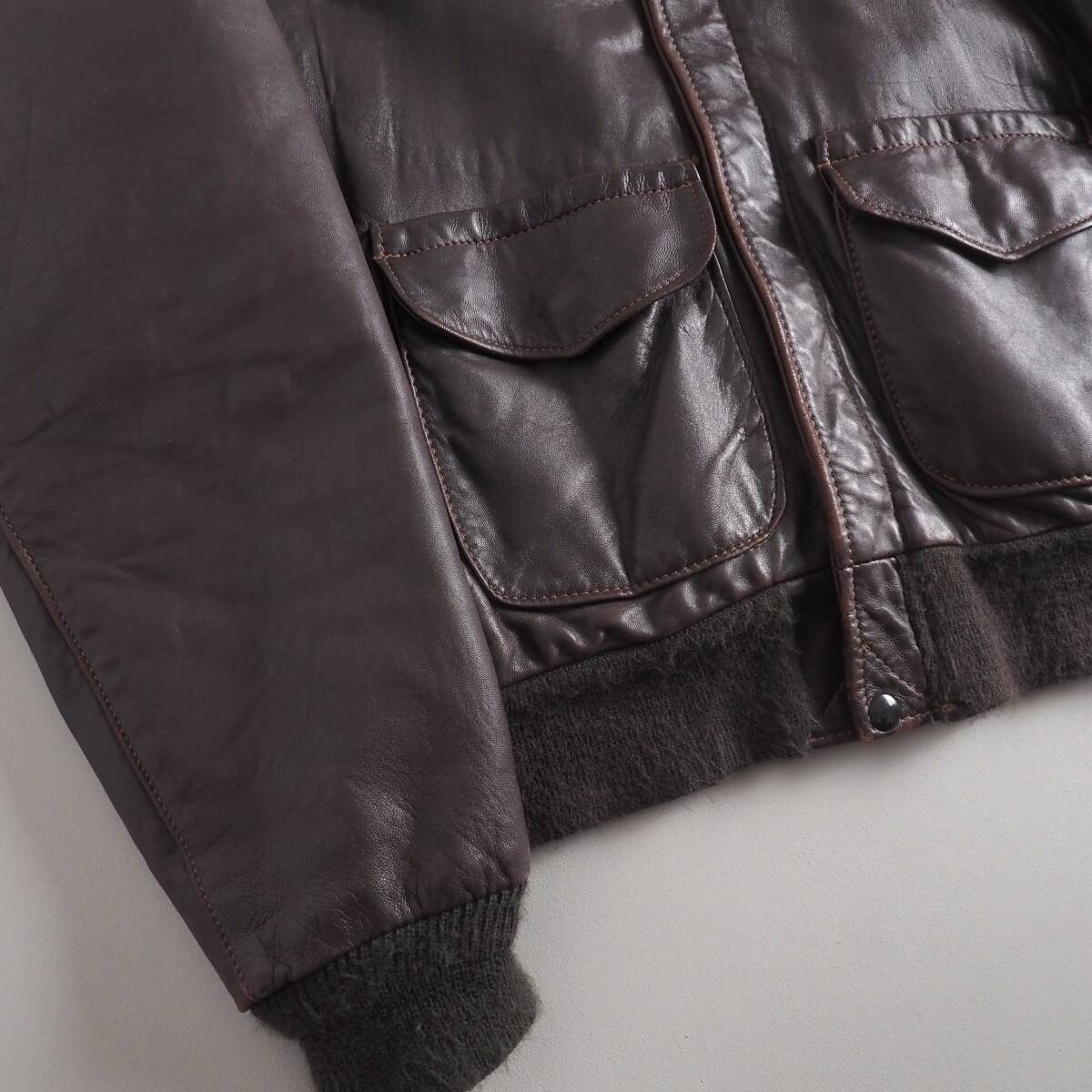 Schott ショット size40 シングルライダース G-1 ダークブラウン 美品