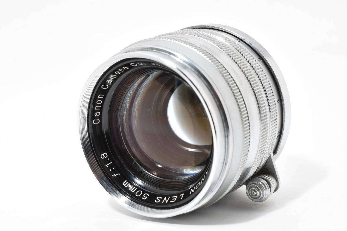 ライカLマウント☆良品☆キャノン ☆良品☆ キャノン CANON 50mm F1.8 L39