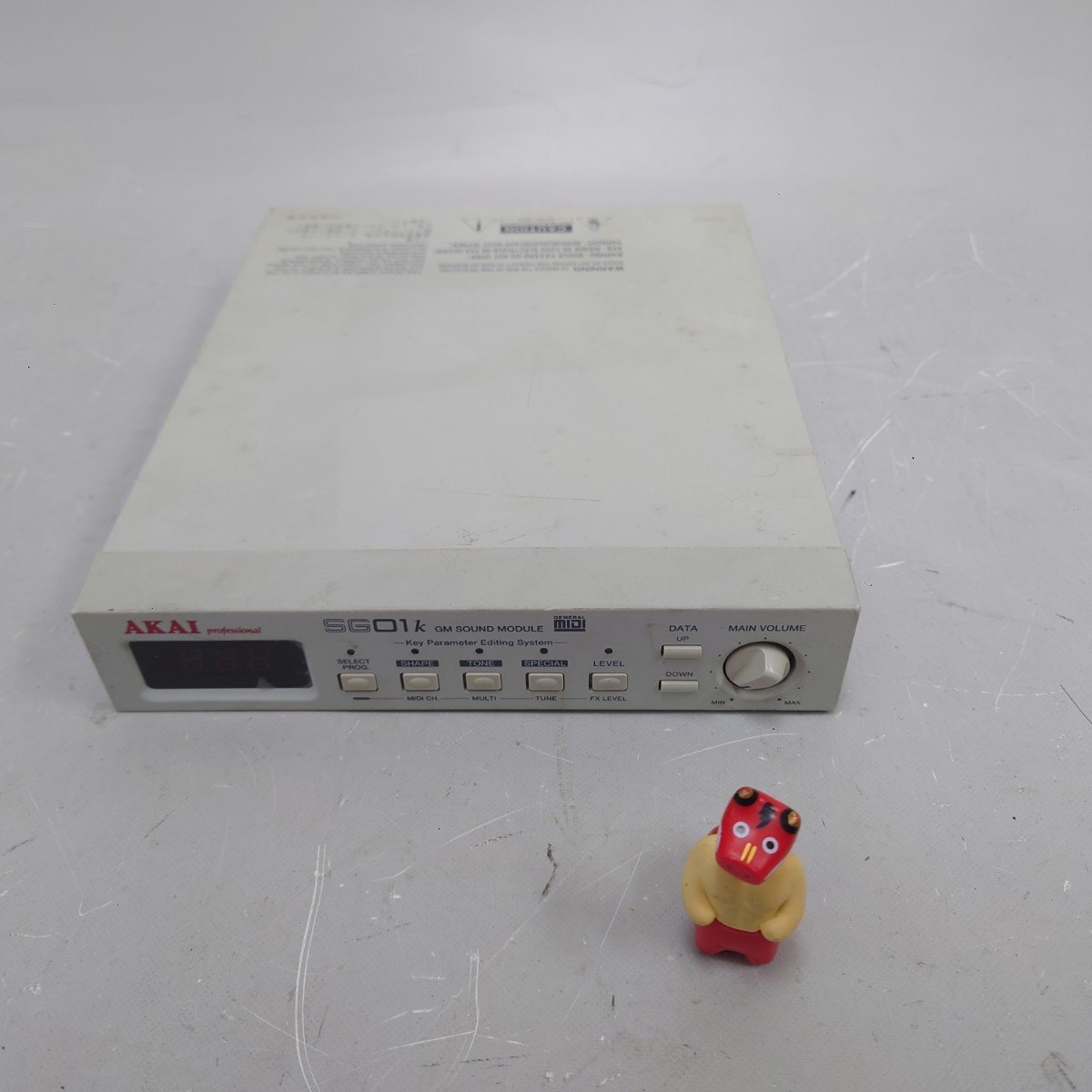 AKAI SG01k GM音源モジュール 動作品 本体のみ アカイ MIDIサウンド