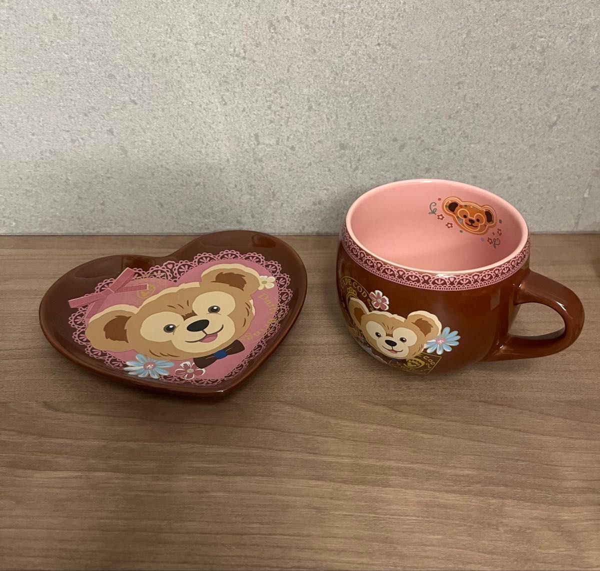 ディズニー ダッフィー マグカップ＆プレートセット｜Yahoo!フリマ（旧