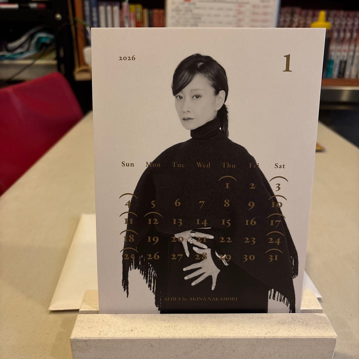 ALDEA by AKINA NAKAMORI 2026年 卓上カレンダー 中森明菜｜Yahoo