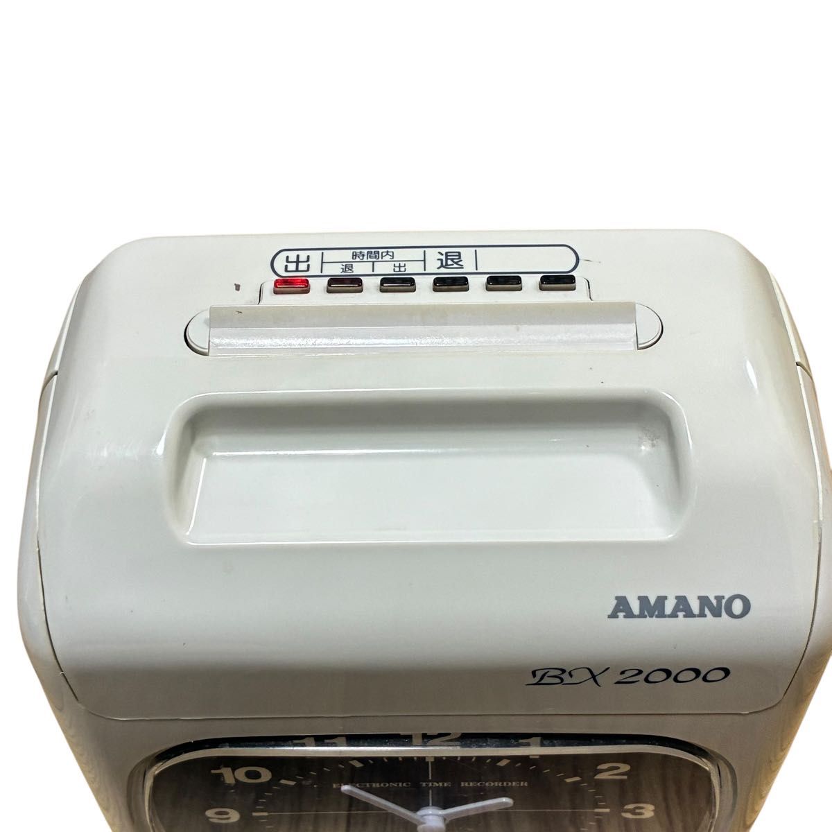AMANO アマノ タイムレコーダー BX2000 現状品 業務用 打刻機 電子
