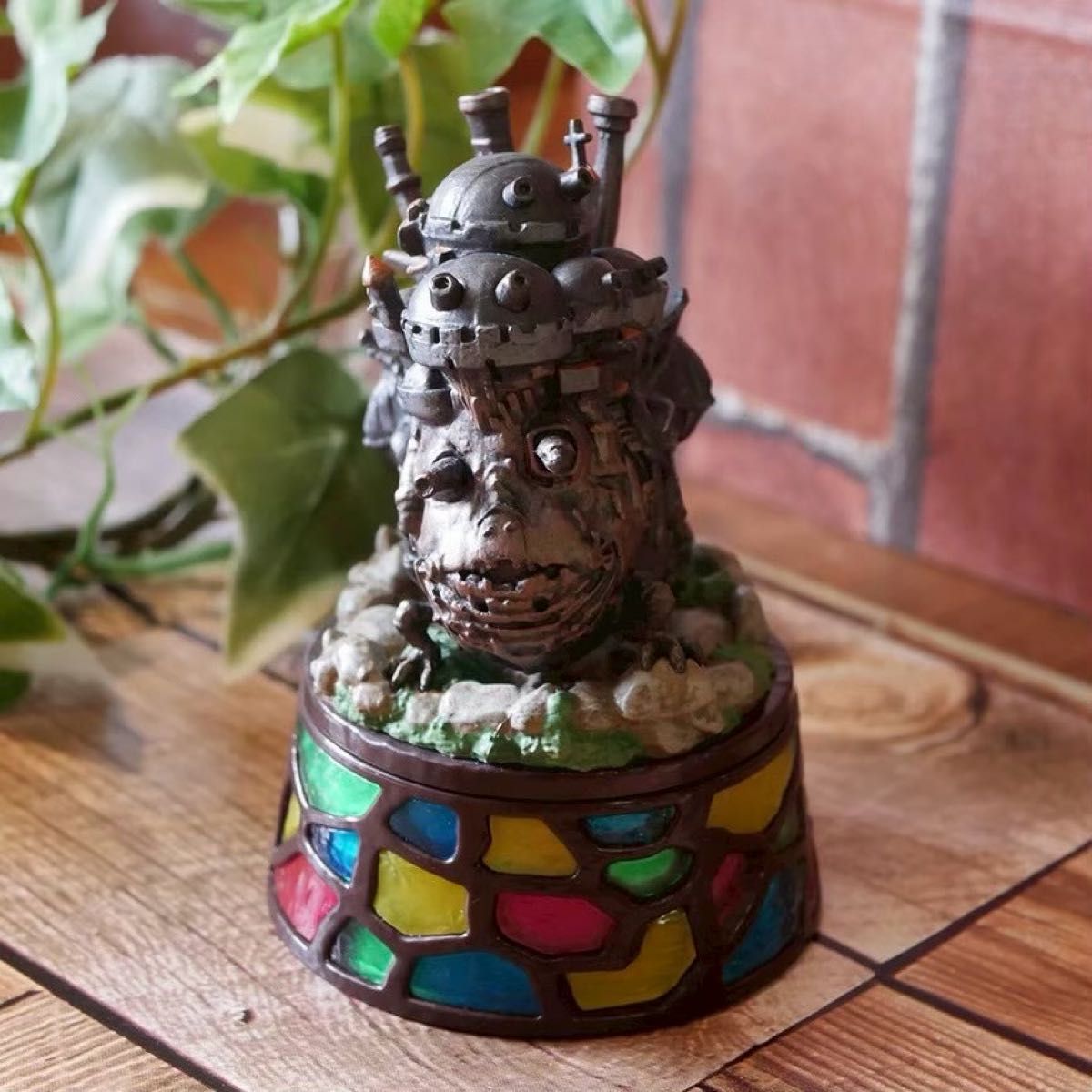 新品未開封 超美品 ジブリ ハウルの動く城 アクセサリーBOX ①点