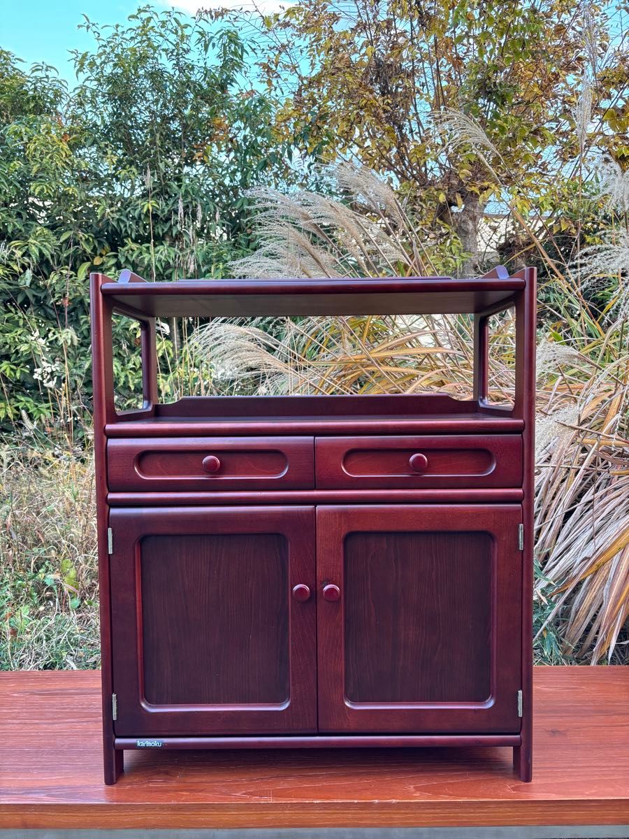 カリモク/karimoku ファックス台 FAX台 電話台 TEL台キャビネット