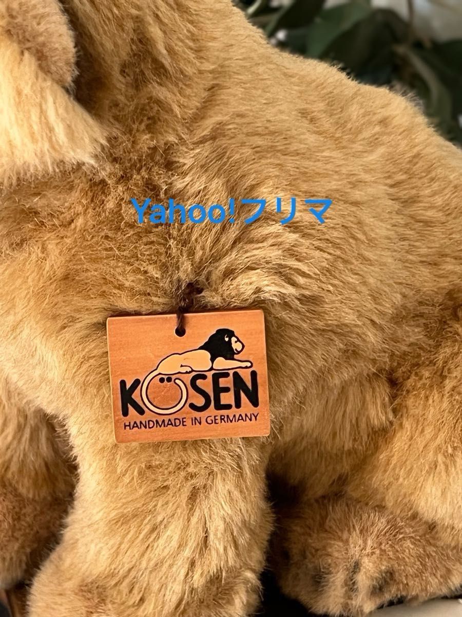 ケーセン社 ドイツ ライオンの子 ぬいぐるみ KOSEN 33cm｜Yahoo!フリマ