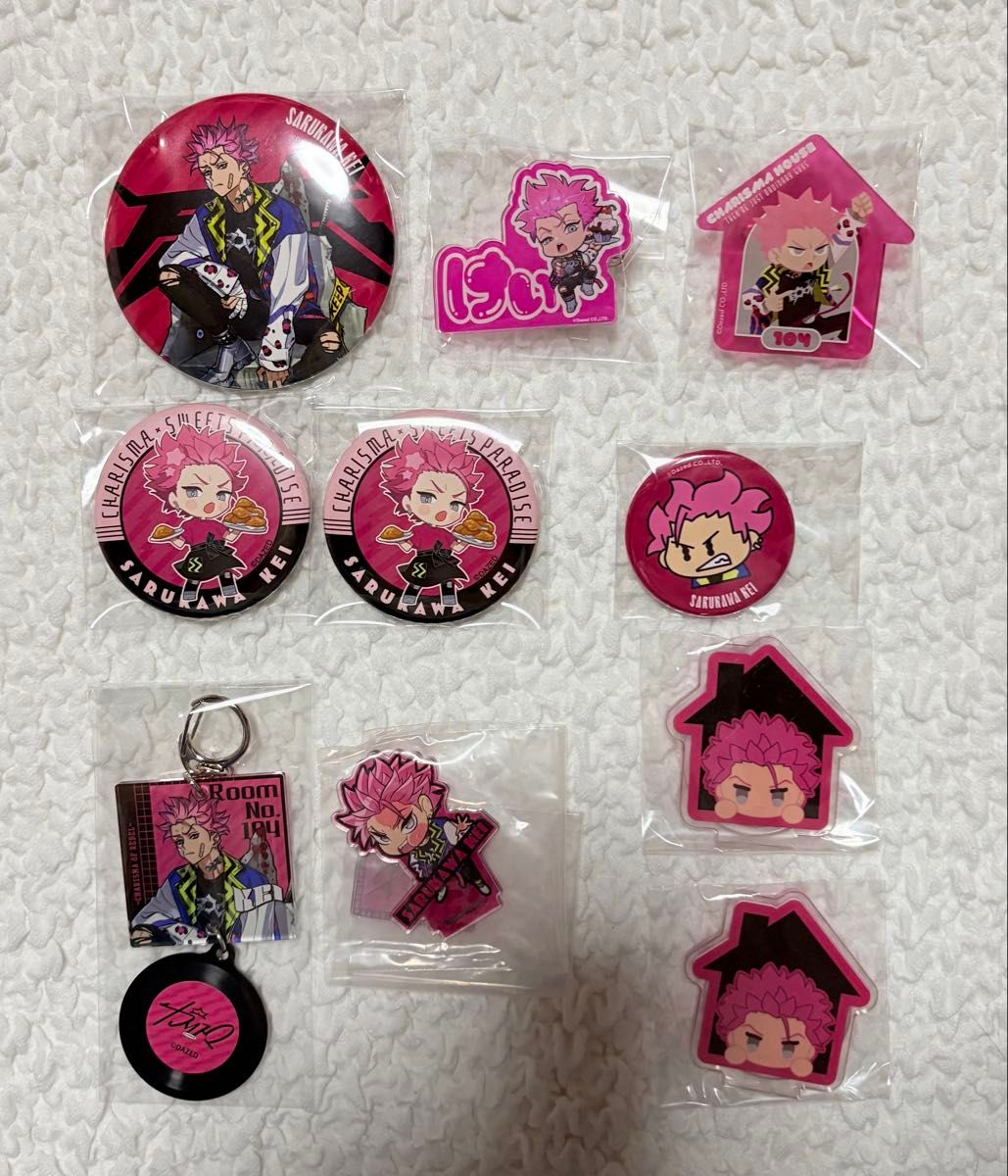 カリスマ 猿川慧 缶バッジ 1stブレイク アップ カリスマ 猿川慧 初期缶