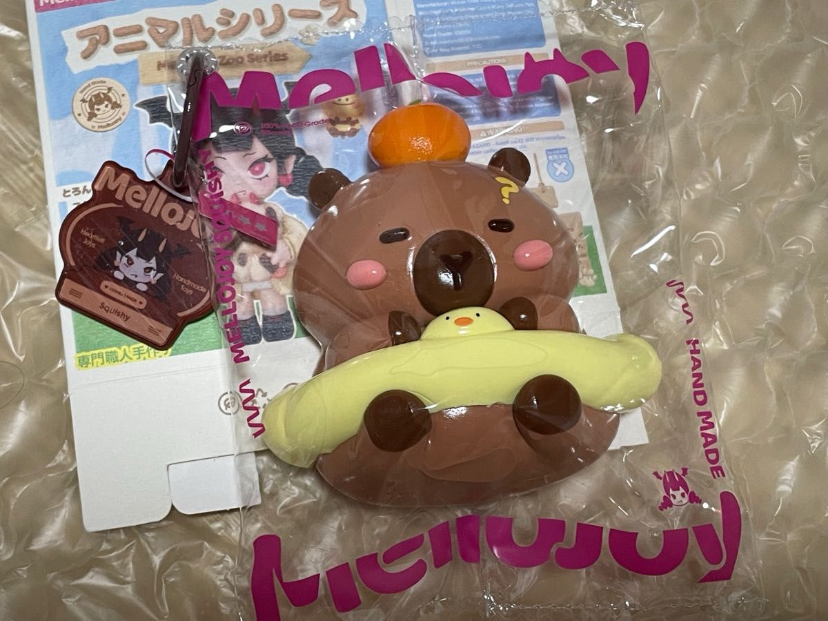 mellojoy メロジョイ スクイーズ アニマルシリーズ 泳ぐカピバラ