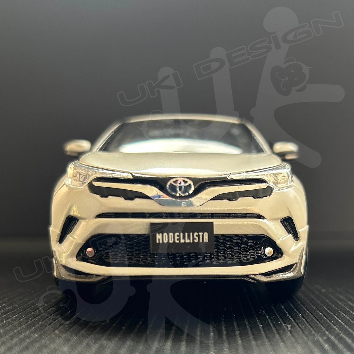 モデリスタエアロ☆1/30カラーサンプルC-HRミニカー☆MODELLISTA