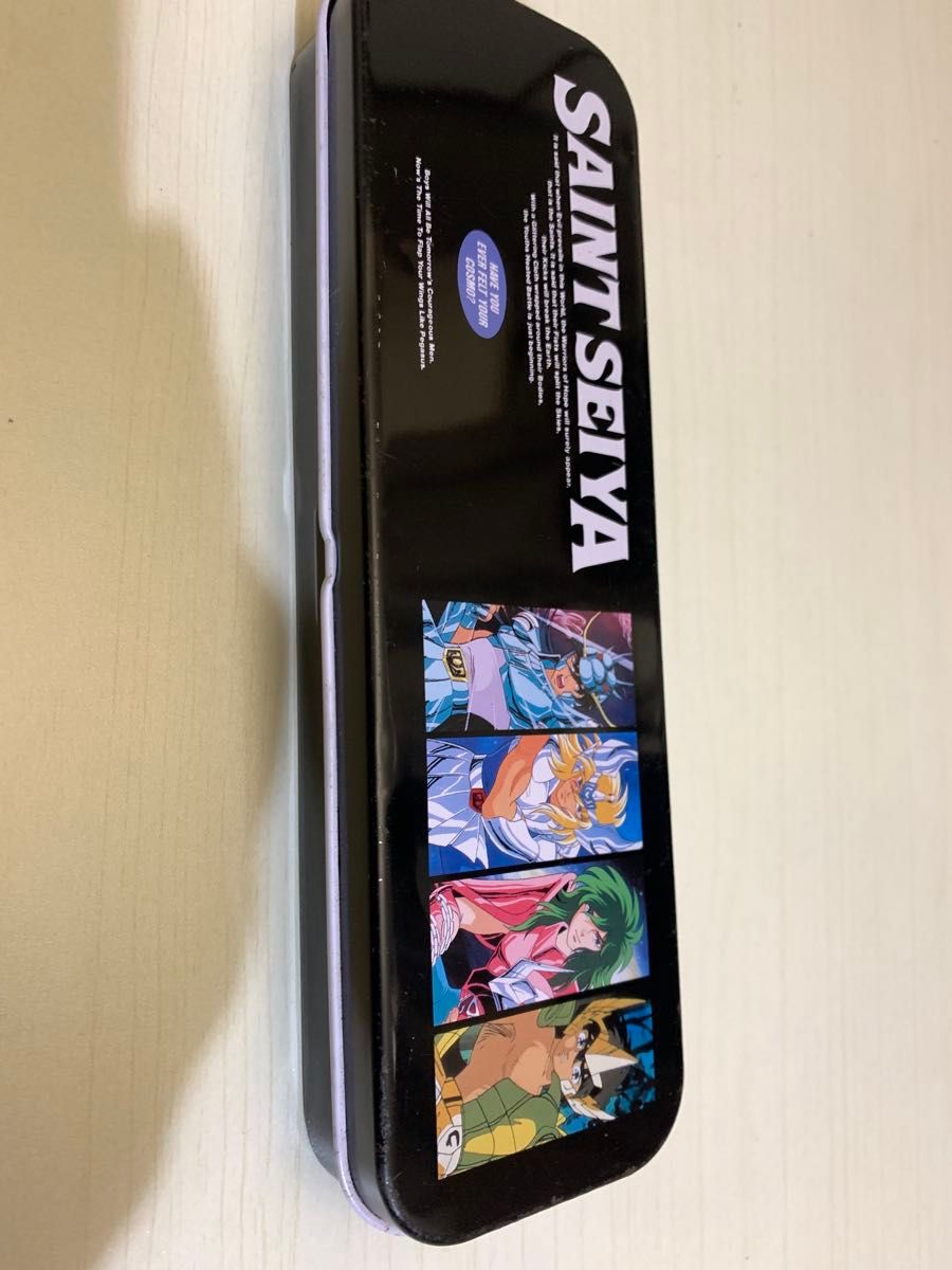 2個セット 聖闘士星矢 缶ペンケース 未使用 2025年最新聖闘士星矢