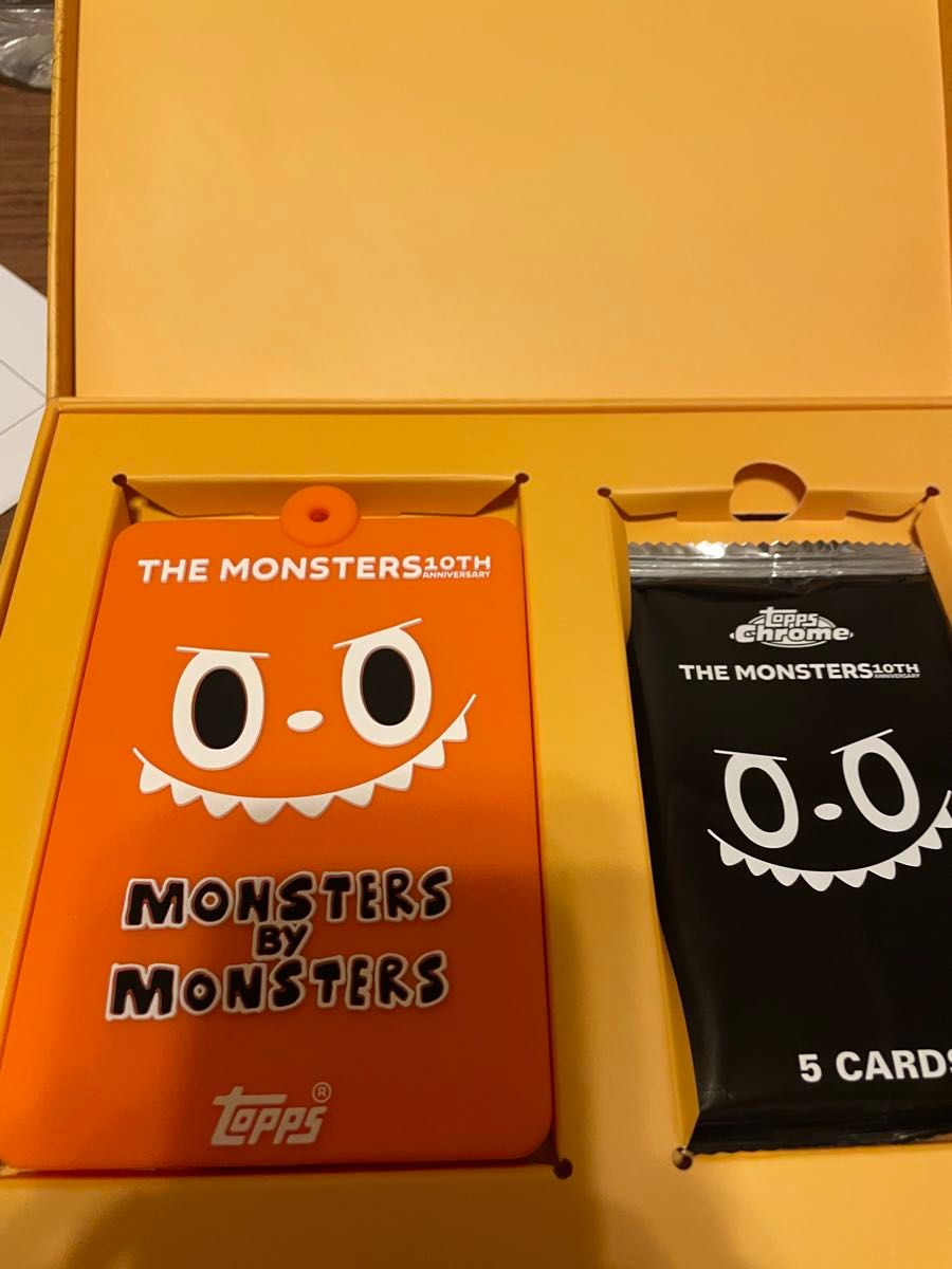 2025 topps chrome labubu 10th アニバーサリー ボックス ラブブ