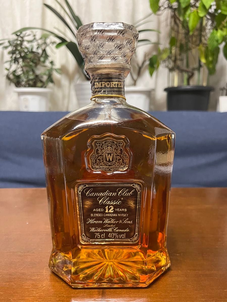 未開封】旧ボトル カナディアンクラブ クラシック 12年 750ml 40度 古