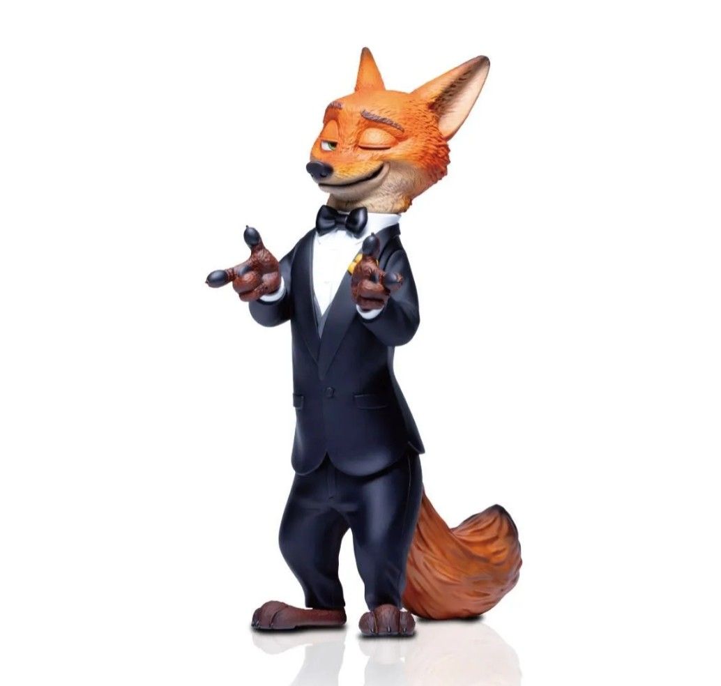 ズートピア2 Happyくじ Last賞 タキシード『ニック』 フィギュア