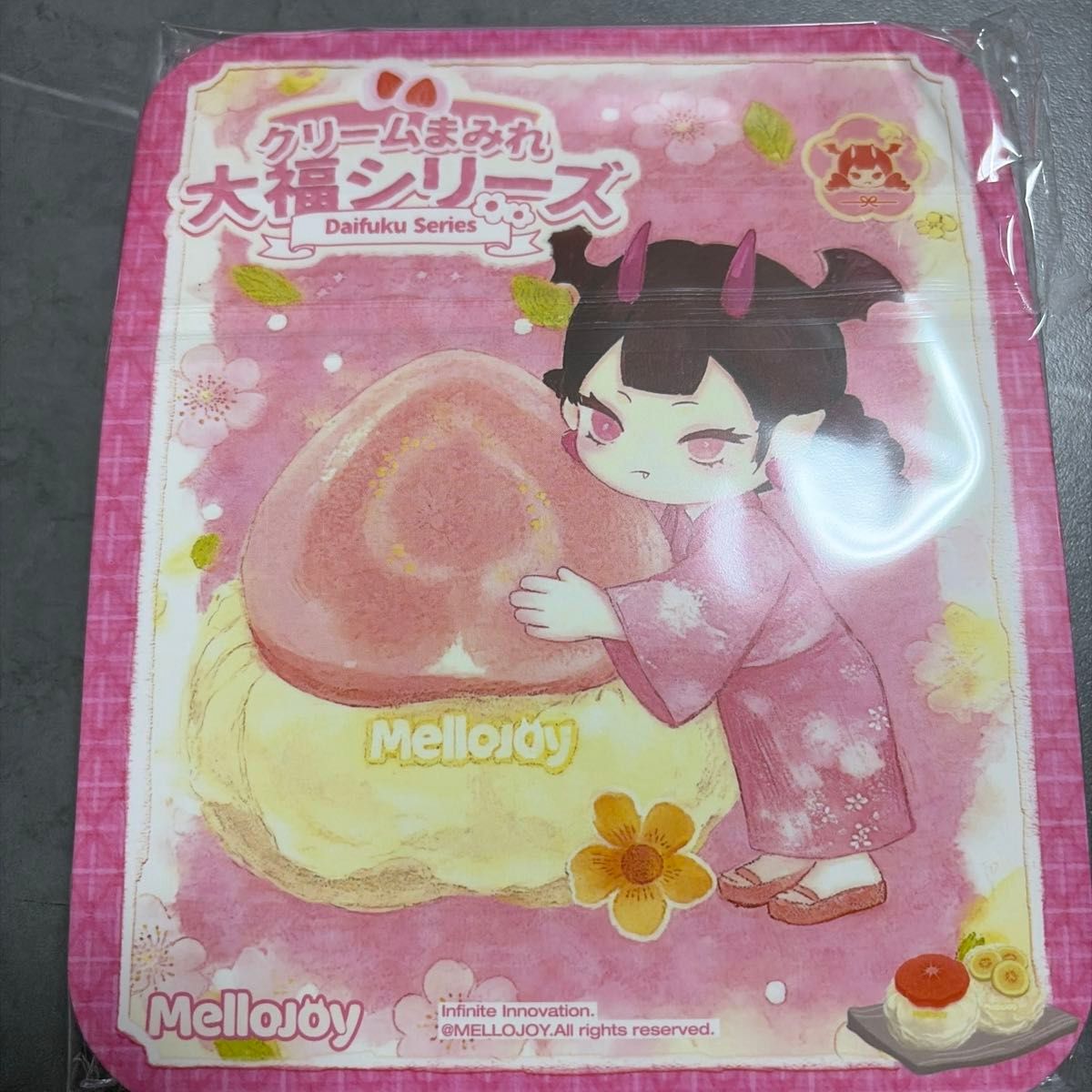 メロジョイ いちご 大福 スクイーズ mellojoy ストロベリー Mellojoy