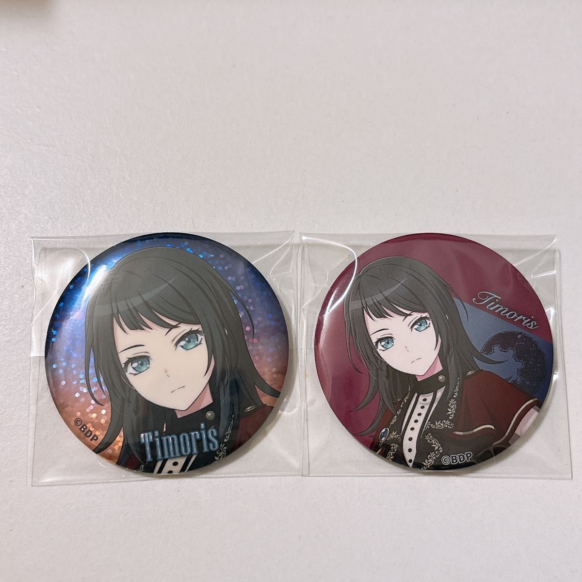 バンドリ Ave Mujica しかくい缶バッジ 10個セット ティモリス Ave