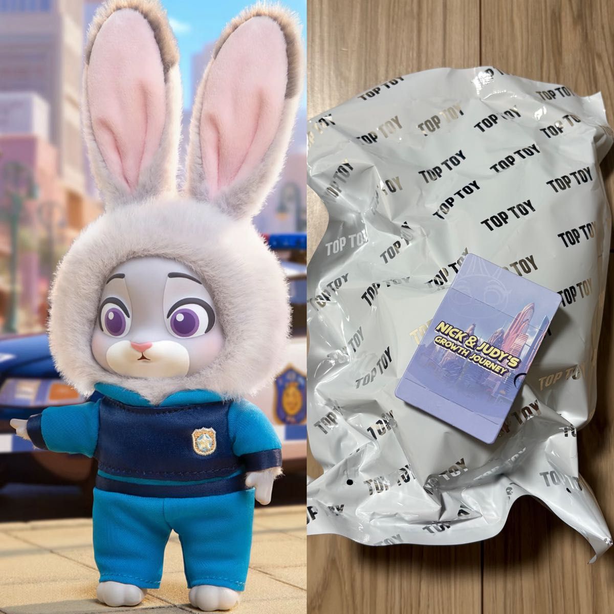 TOPTOY ディズニー ズートピア GROWTH JOURNEY ジュディ 警官