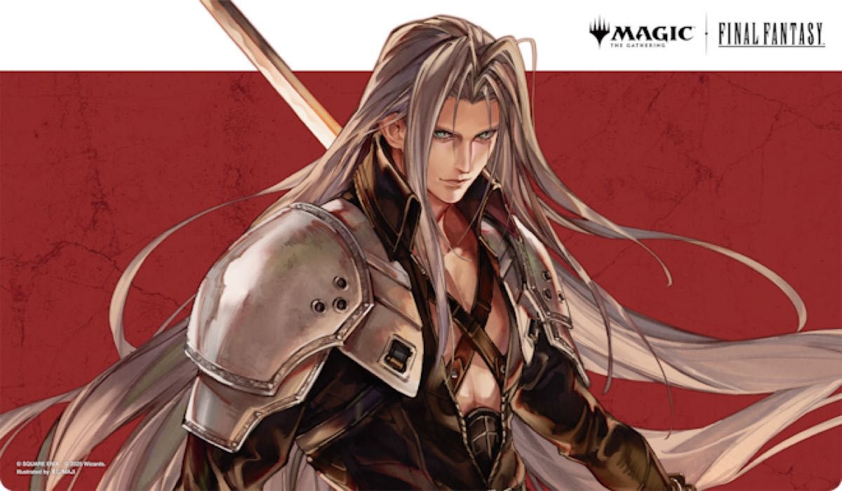 威名のソルジャー、セフィロス プレイマット MTG FF コラボ 限定品