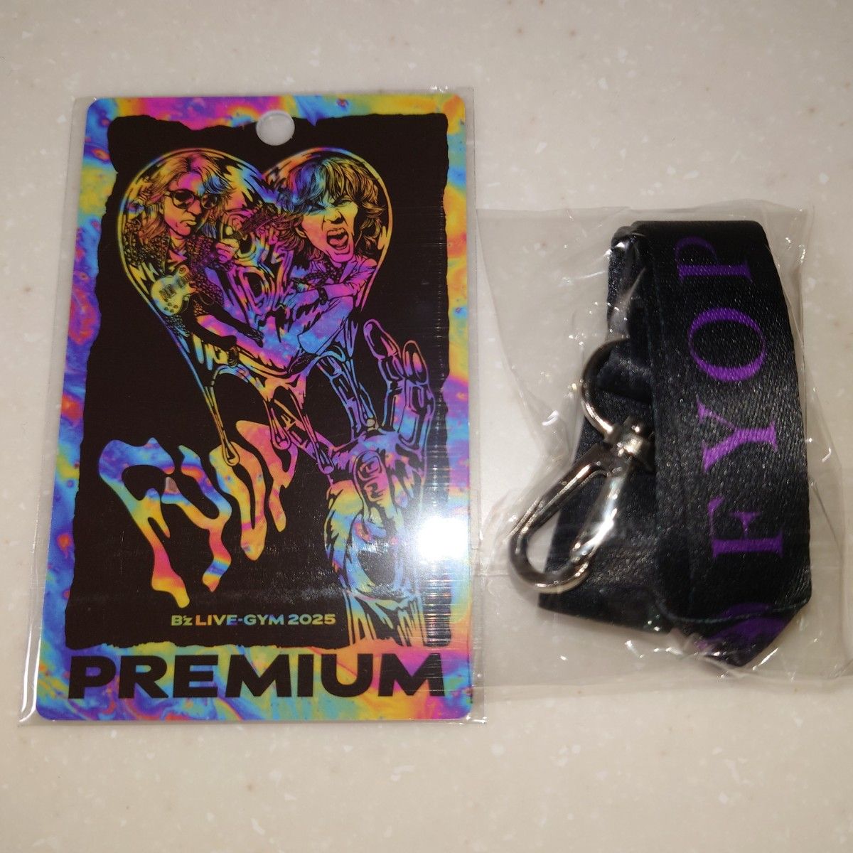 B'z LIVE-GYM 2025 FYOP Premium席専用オリジナルグッズセット｜Yahoo