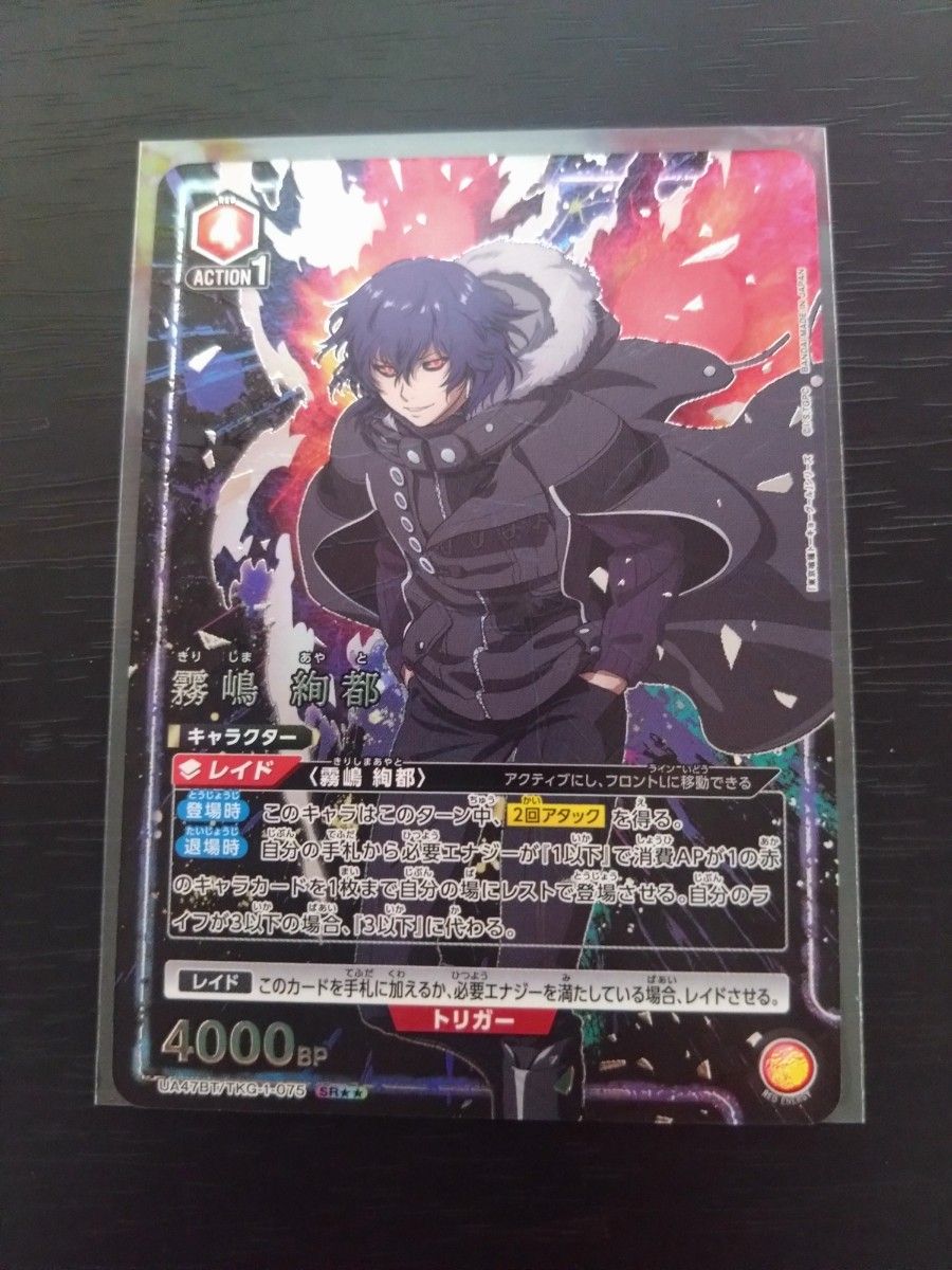 東京喰種 東京喰種：re 霧嶋絢都 ブロマイド カード セット 未使用