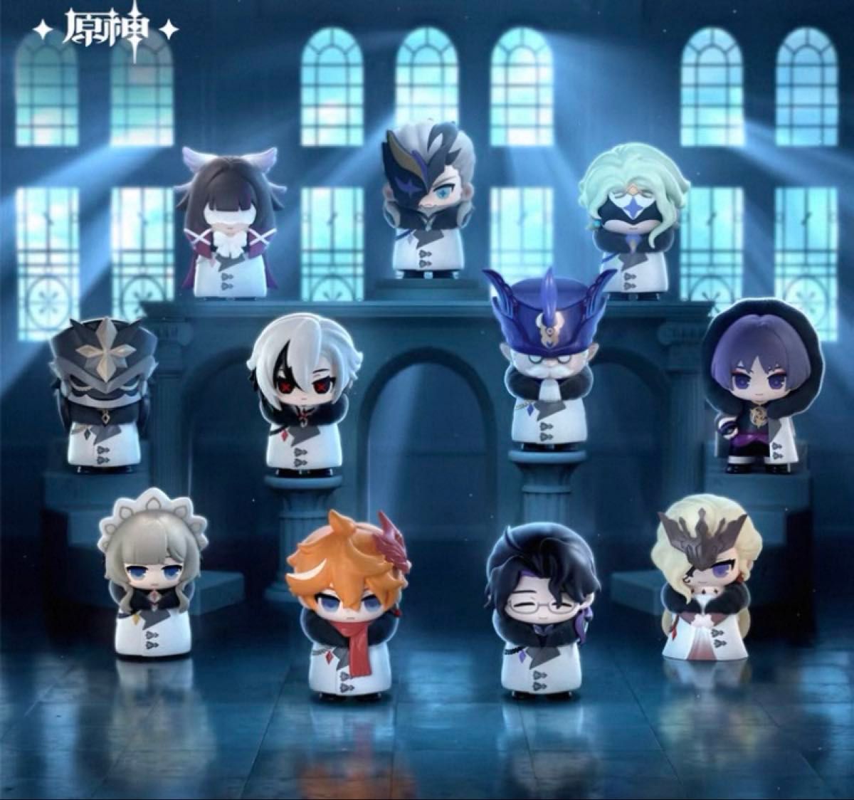 原神 執行官 ファトゥス 霜痕と権焔シリーズ フィギュア 公式正規品