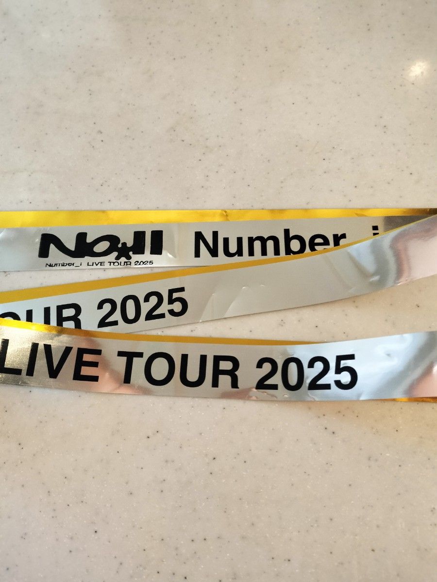 Number_i ライブ 銀テープ｜Yahoo!フリマ（旧PayPayフリマ）