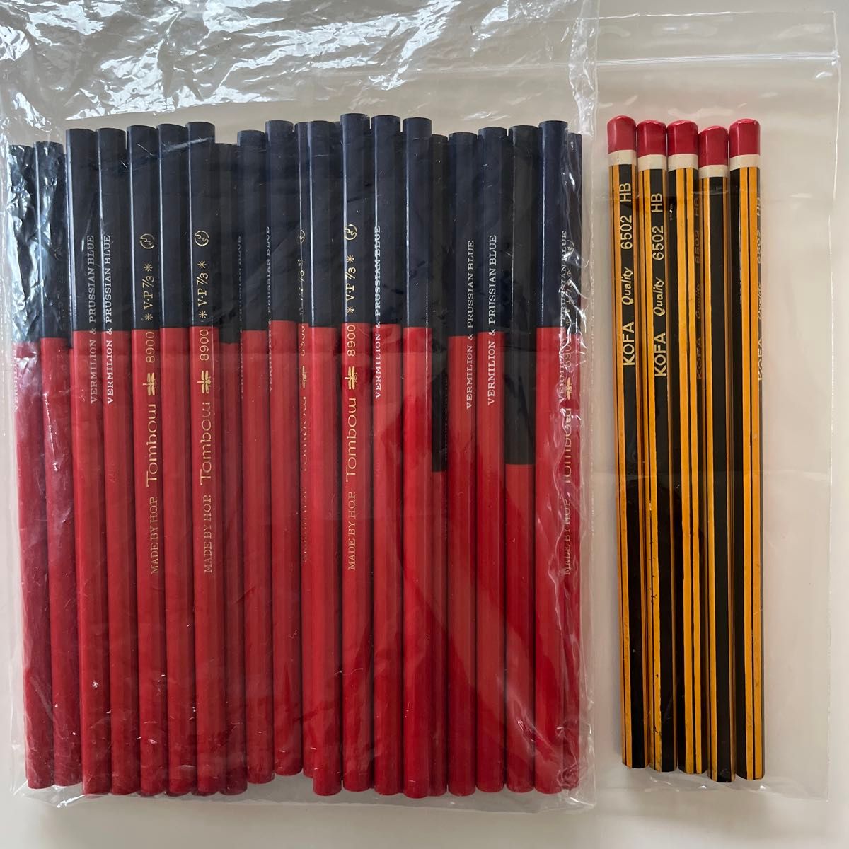 鉛筆 えんぴつ 昭和レトロ トンボ鉛筆 赤鉛筆｜Yahoo!フリマ（旧PayPay