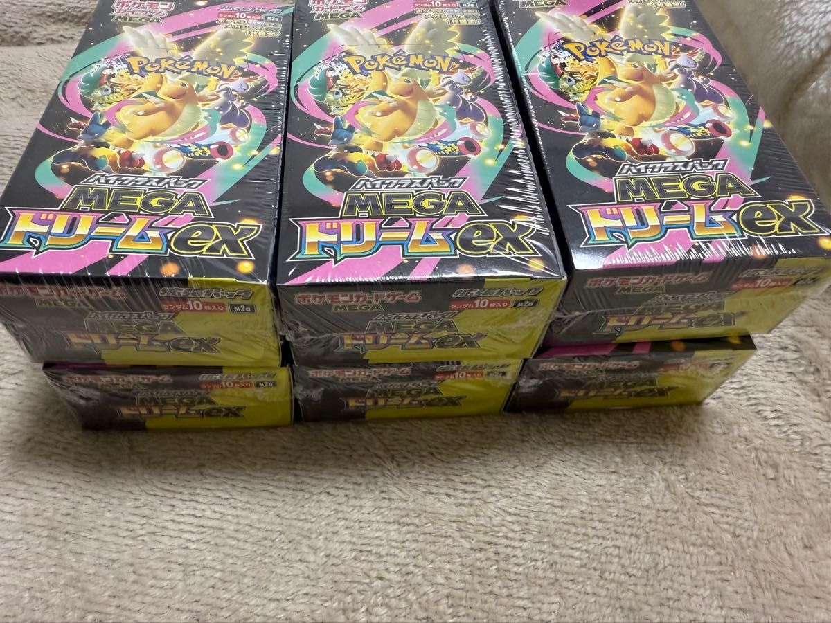 メガドリームexシュリンク付6BOX