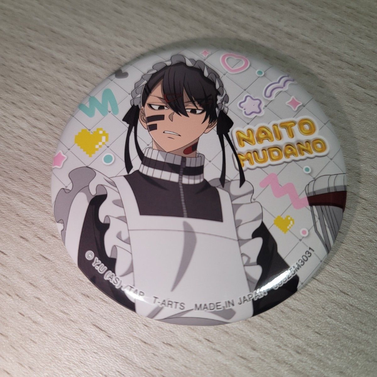 桃源暗鬼 ジャージメイド トレーディング缶バッジ 無陀野無人｜Yahoo