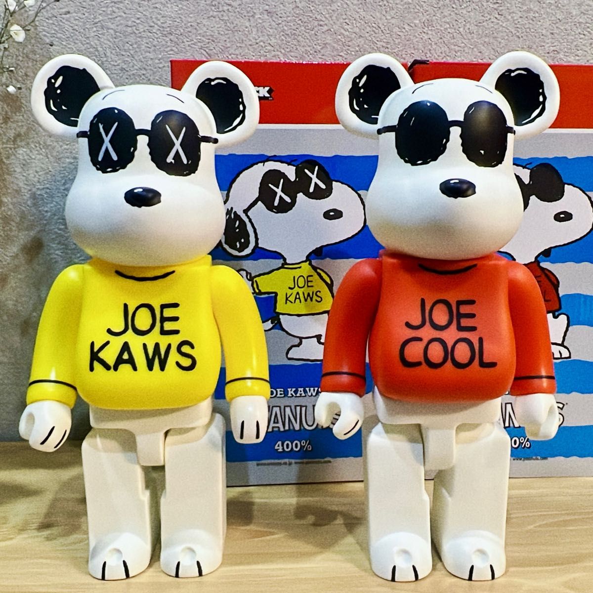 ベアブリック スヌーピー JOE KAWS 2点セット 400%｜Yahoo!フリマ（旧