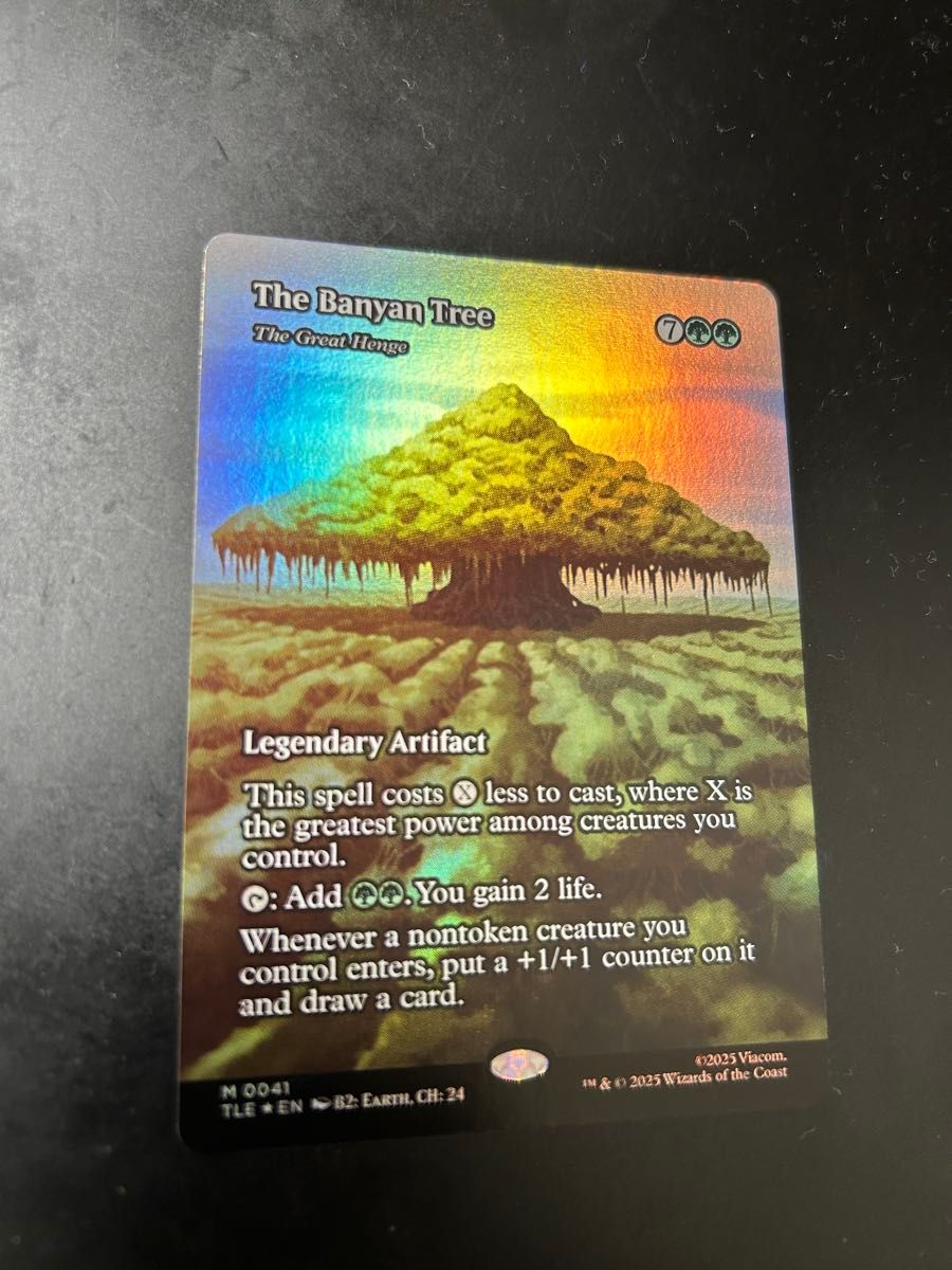 Mtg バンヤングローブの木/The Banyan Tree 英語版 foil Mtg バンヤン
