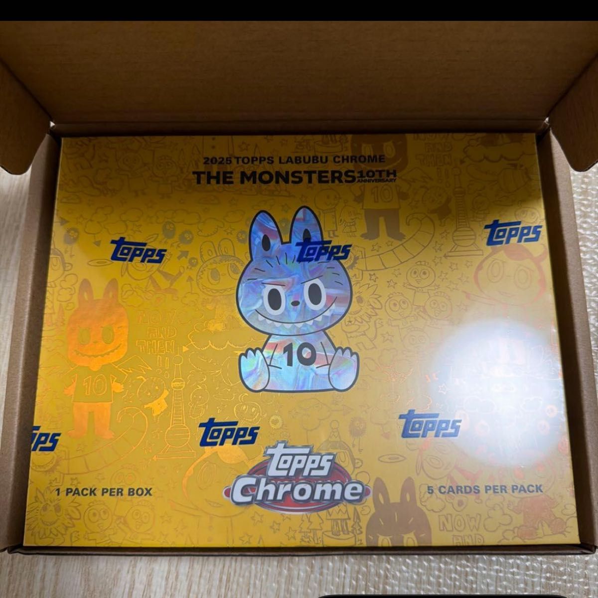 2025 Topps Chrome Labubu 1box 新品・未開封 ラブブ POPMART｜Yahoo