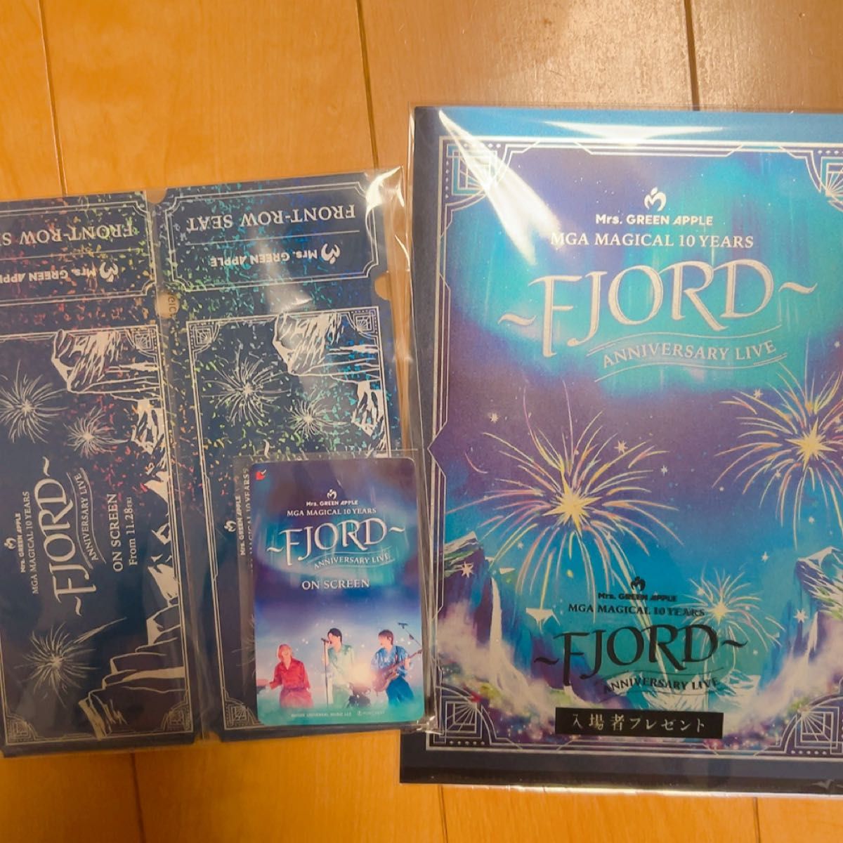 Mrs GREEN APPLE FJORD 特典四点セット｜Yahoo!フリマ（旧PayPayフリマ）