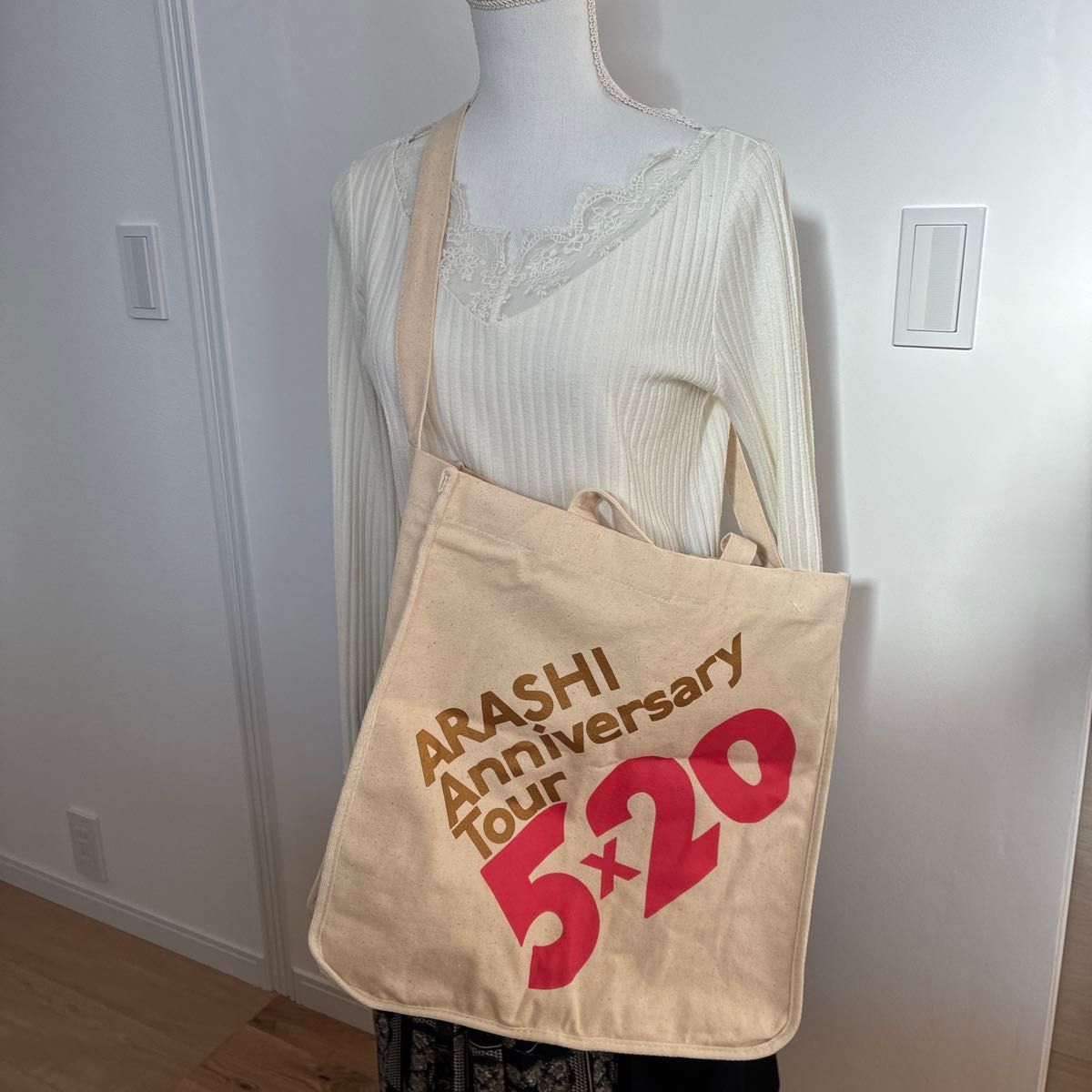 嵐 ARASHI トートバッグ ショッピングバッグ ARASHI Anniversary Tour