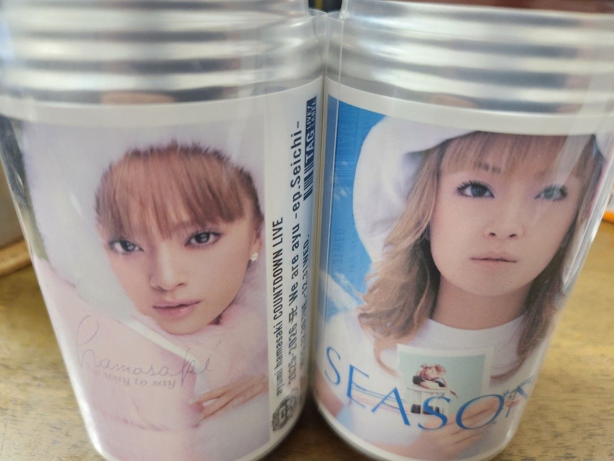 浜崎あゆみ オリジナルラベル缶 2種類セット新品未開封品 浜崎あゆみ缶