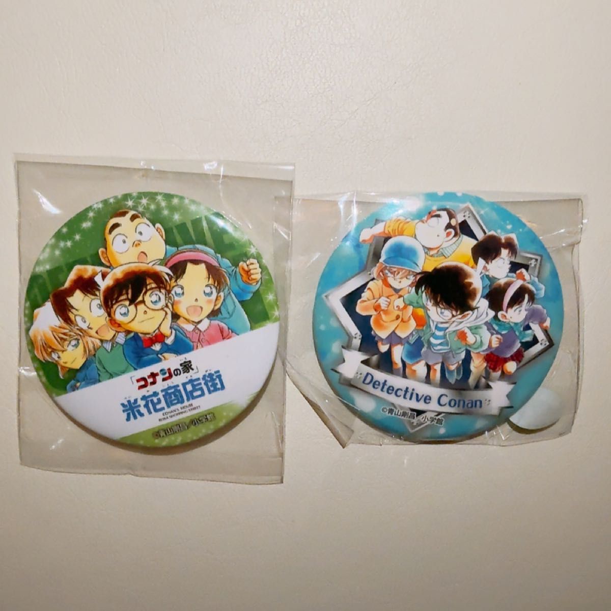 名探偵コナン 北栄町 米花商店街 コナン百貨店 缶バッジ 少年探偵団