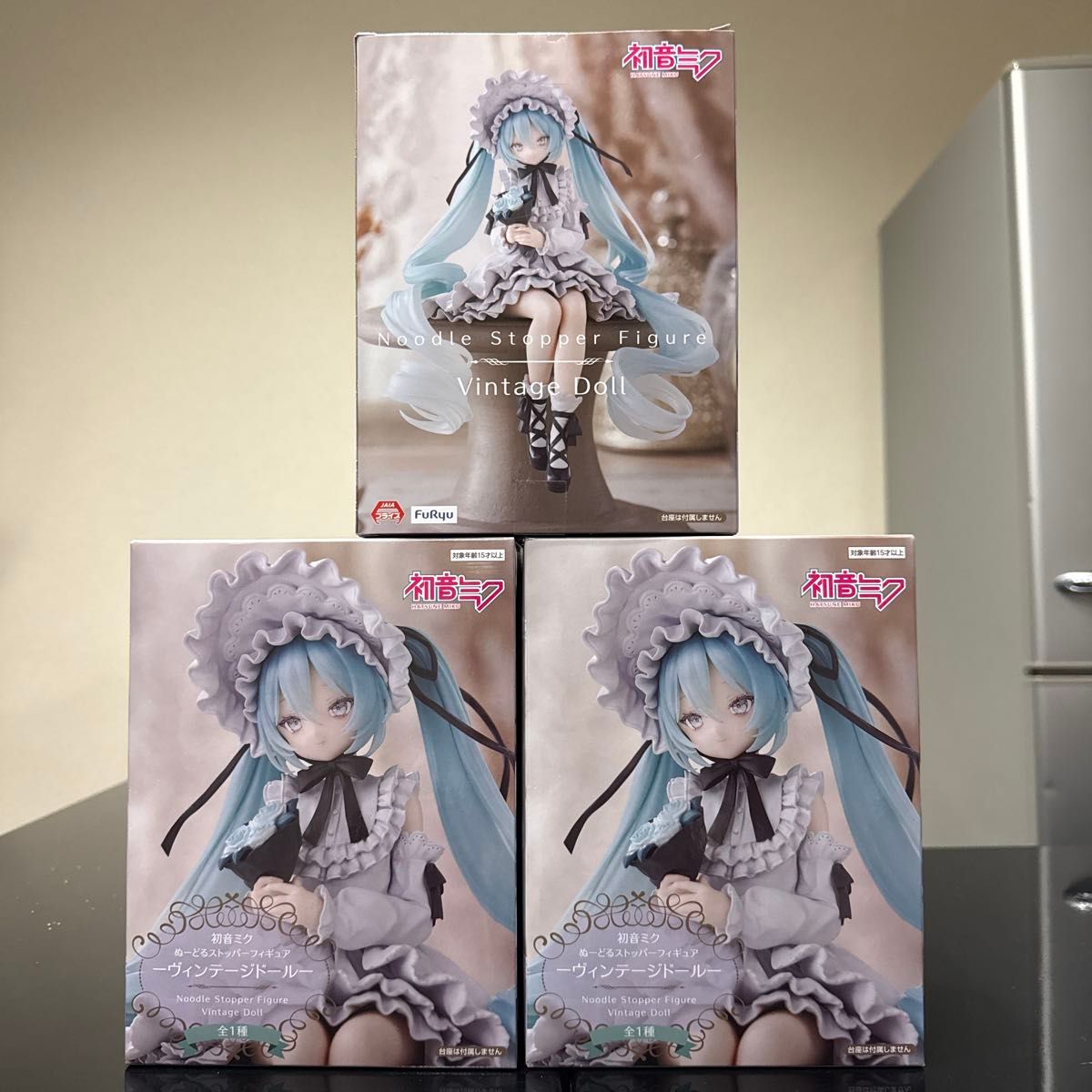 初音ミク ぬーどるストッパーフィギュア ヴィンテージドール 3個セット