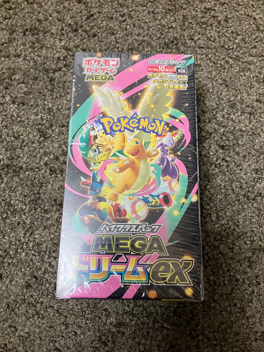 MEGAドリームex シュリンク付き BOX ポケモンカードゲーム ハイクラス