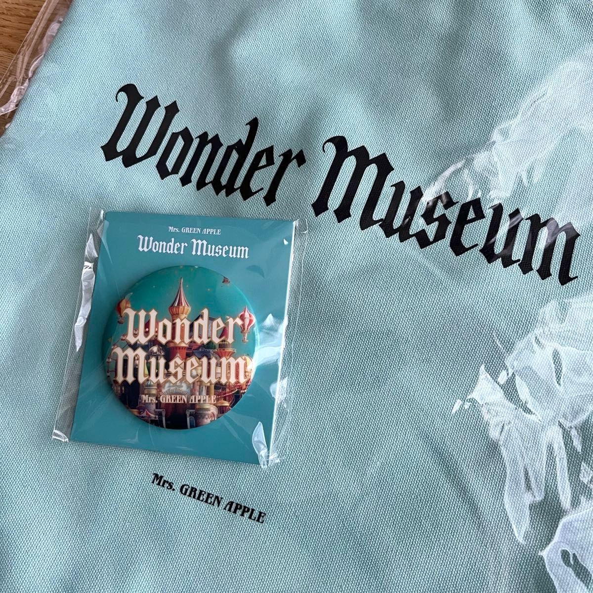 新品】Wonder Museum トートバッグ 東京限定&缶バッジ(Color) 2点